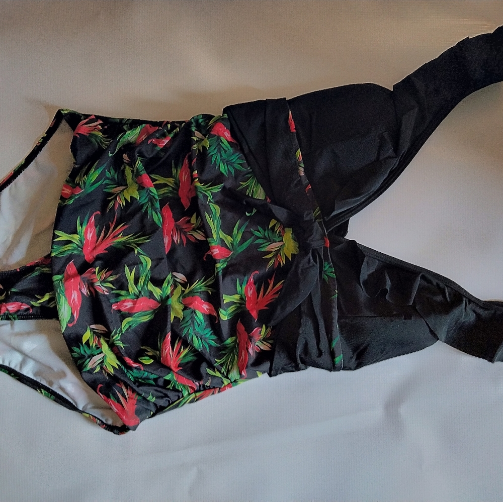 One piece bathing suit